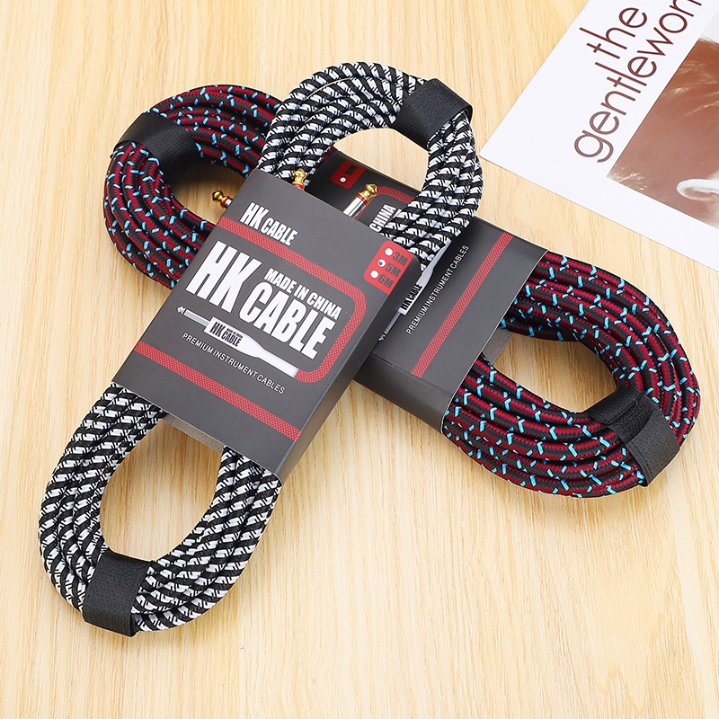 Dây Jack Guitar 6 Ly dài 6M - Chống Noise Chống Hú, Dây Jack Âm Thanh Cắm Đàn Guitar, Đàn bầu